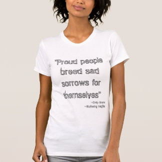 Stolt folk ledsna sorger för avel för dem t-shirt