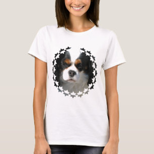 Stolt för Spanielhund för kung Charles T-tröja Tee