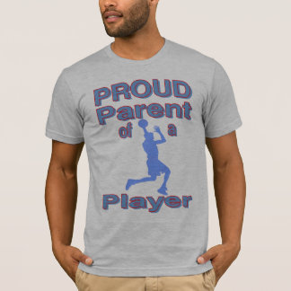 Stolt förälder av basketsonen t-shirt