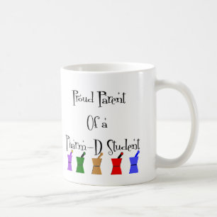 Stolt förälder av en PharmD (apotekstudent) gåv Kaffemugg