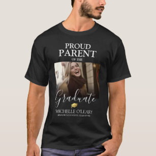 stolt förälder i Student Photo T-Shirt