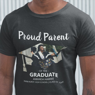 Stolt Förälder Till Den Utbildade   Foto T-Shirt