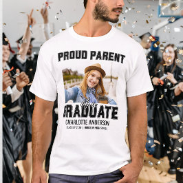 Stolt Förälder Till En Examinerad Student T Shirt