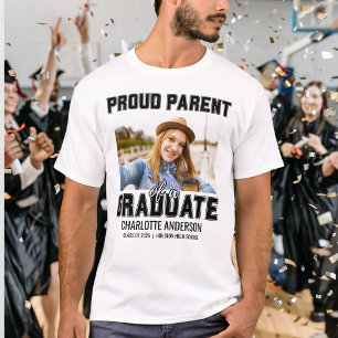 Stolt Förälder Till En Examinerad Student T Shirt