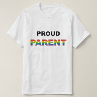 Stolt förälderregnbåge LGBT Tee