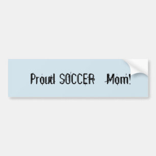 Stolt fotbollsmamma ! bildekal