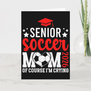 Stolt fotbollssenior mamma 2026 fotbollssenior mor kort