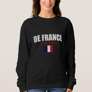 stolt från Frankrike Illustration Novelty Graphic T Shirt
