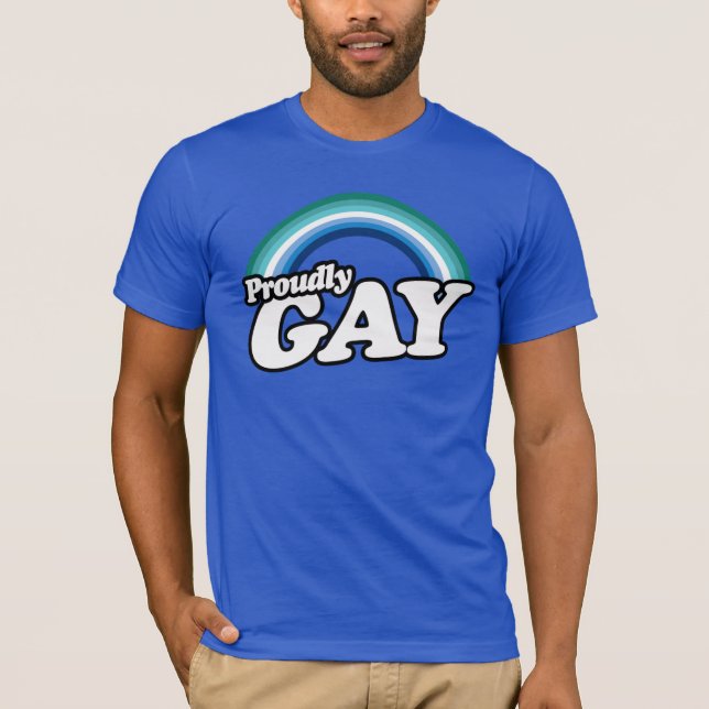 Stolt Gay T-Shirt (Framsida)