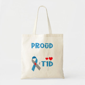 Stolt Gigi för en T1d-hjälte Typ 1 Diabetes Medvet Tygkasse