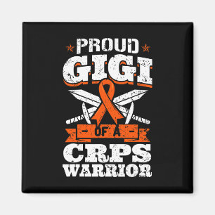 Stolt Gigi till en CRPS-krigare RSD-medvetenhetsba Magnet