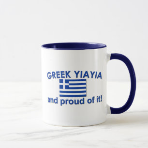 Stolt grekiska Yia Yia Mugg