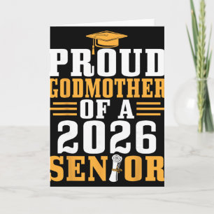 Stolt Gudmor 2026 Senior Examens Diplom Son Kort