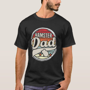 Stolt hamsterpappa hamster djur t shirt