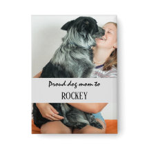 Stolt hundmamma personlig bild och namn husdjur