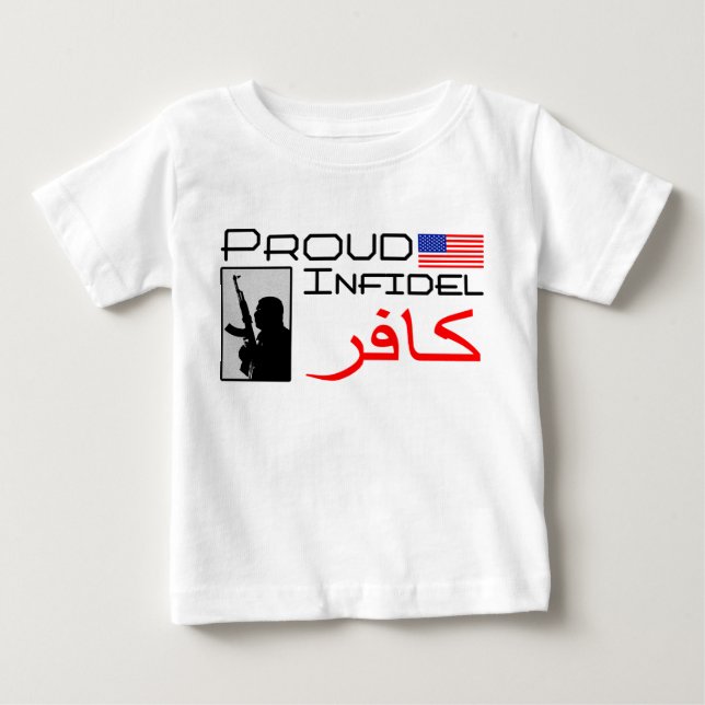 Stolt icke-troende tee shirt (Framsida)