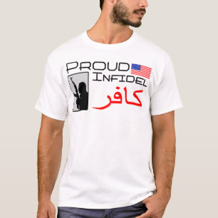 Stolt icke-troende tee shirt