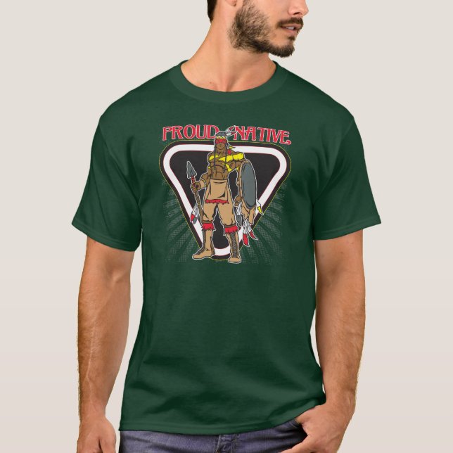 Stolt indian t-shirt (Framsida)