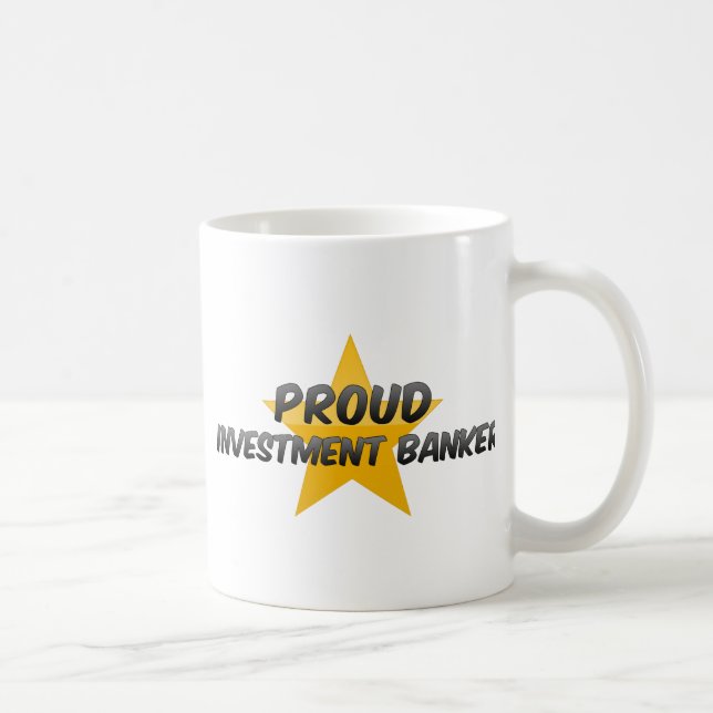 Stolt investmentbankir kaffemugg (Höger)