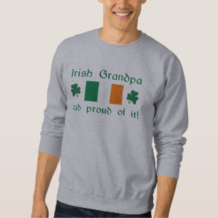 Stolt irländsk morfar sweatshirt
