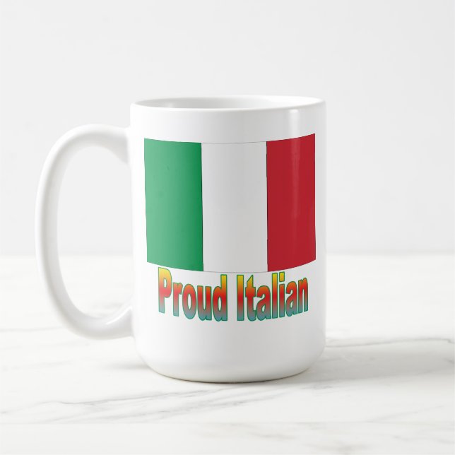 Stolt italienare kaffemugg (Vänster)