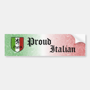 Stolt italiensk bildekal