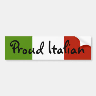 Stolt italiensk bildekal