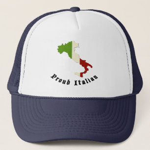 Stolt italienskt Retro truckerkepslock Truckerkeps