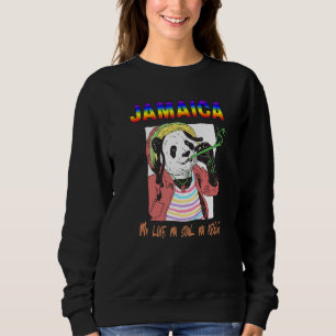 Stolt jamaicansk reggae karibisk musik Jamaica T Shirt