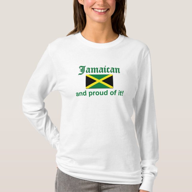 Stolt jamaikan tee (Framsida)