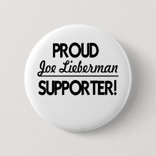 Stolt Joe Lieberman supporter! Knapp