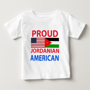 Stolt jordansk amerikan t-shirt