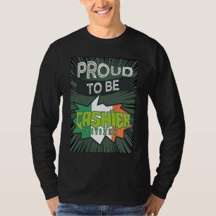 Stolt kassör medborgare Yrke karriär arbetare arbe T Shirt