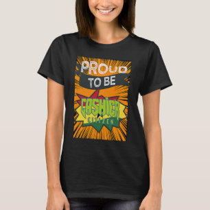 Stolt kassör medborgare Yrke karriär arbetare arbe T Shirt