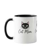 Stolt kattmamma kaffemugg  Söt present till husdju