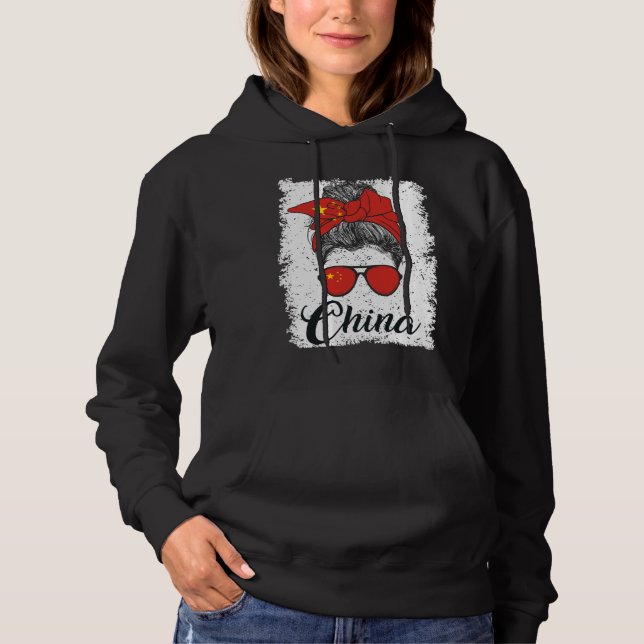stolt kinesisk China Flagga T Shirt (Framsida)
