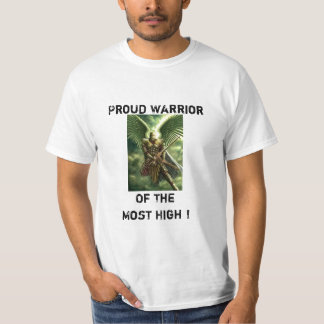 Stolt krigare t-shirt