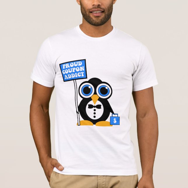 stolt kupongknarkare t shirt (Framsida)