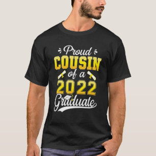 stolt kusin av högre klass Student 2022 T Shirt