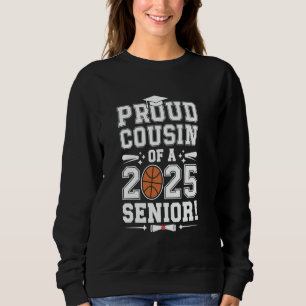 stolt kusin till 2025 års högre Student-basket T Shirt