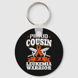 stolt kusin till Leukemi Warrior Cuz Awareness R Nyckelring