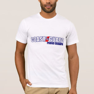Stolt kustbevakningmorfar tee shirt