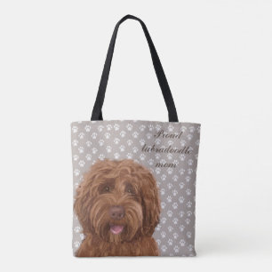 Stolt Labradoodle mamma <3 Tygkasse