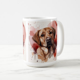 Stolt Labrador-mamma-mugg | Alla hjärtans dag pres Kaffemugg