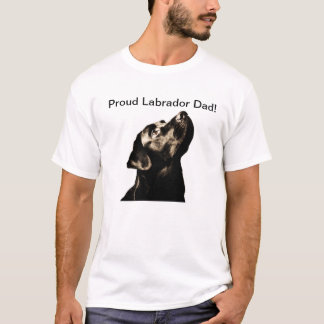 Stolt Labrador pappa! T-shirt