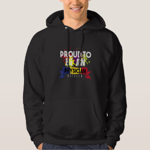 Stolt läkarmedborgare yrke karriär arbetare 4 hoodie