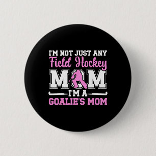 Stolt landhockeymålvakt mamma landhockey Goa Knapp