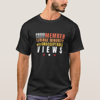 stolt ledamot av den tillfälliga minoriteten med o t shirt