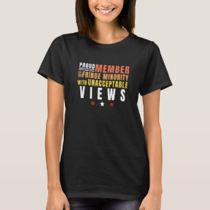 stolt ledamot av den tillfälliga minoriteten med o t shirt