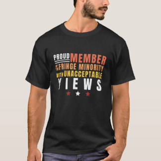 stolt ledamot av den tillfälliga minoriteten med o t shirt